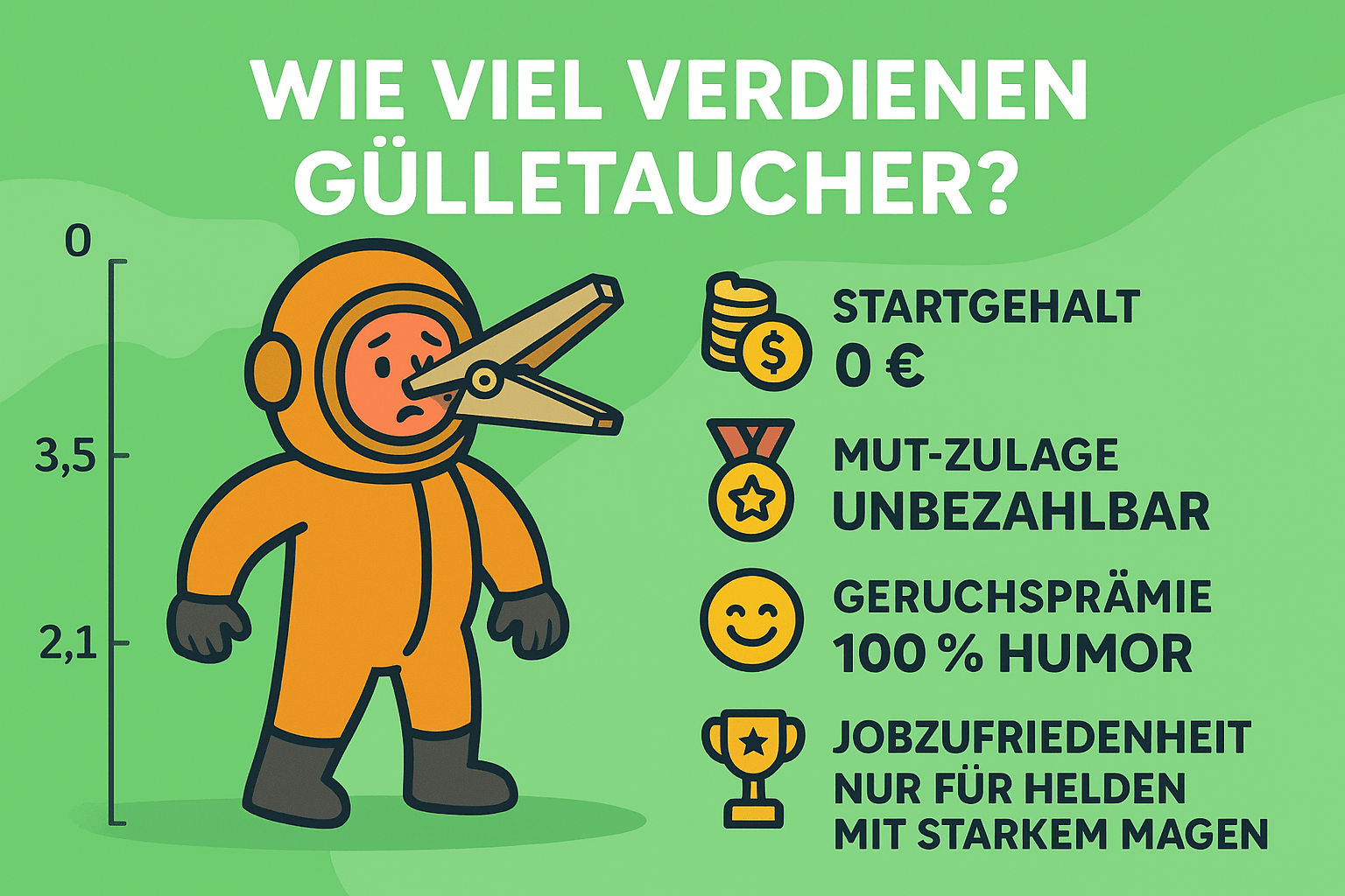 Gülletaucher witzige Infografik Wie viel verdienen Gülletaucher steuerzahler-schleswig-holstein.de
