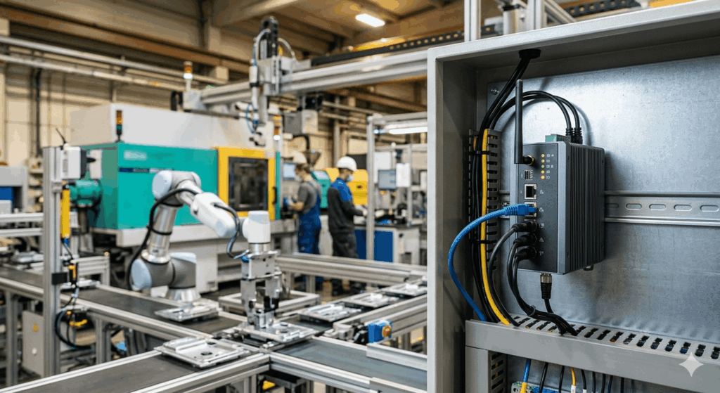 Smarte Edge-Gateways für mühelose industrielle IIoT-Konnektivität
