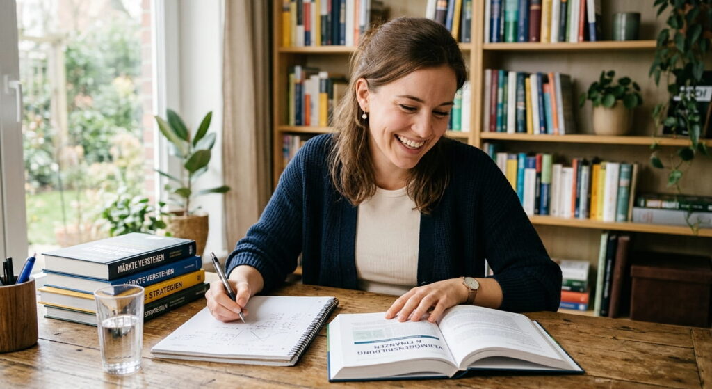 glückliche Frau Finanzielle Bildung steuerzahler-schleswig-holstein.de Sidebar